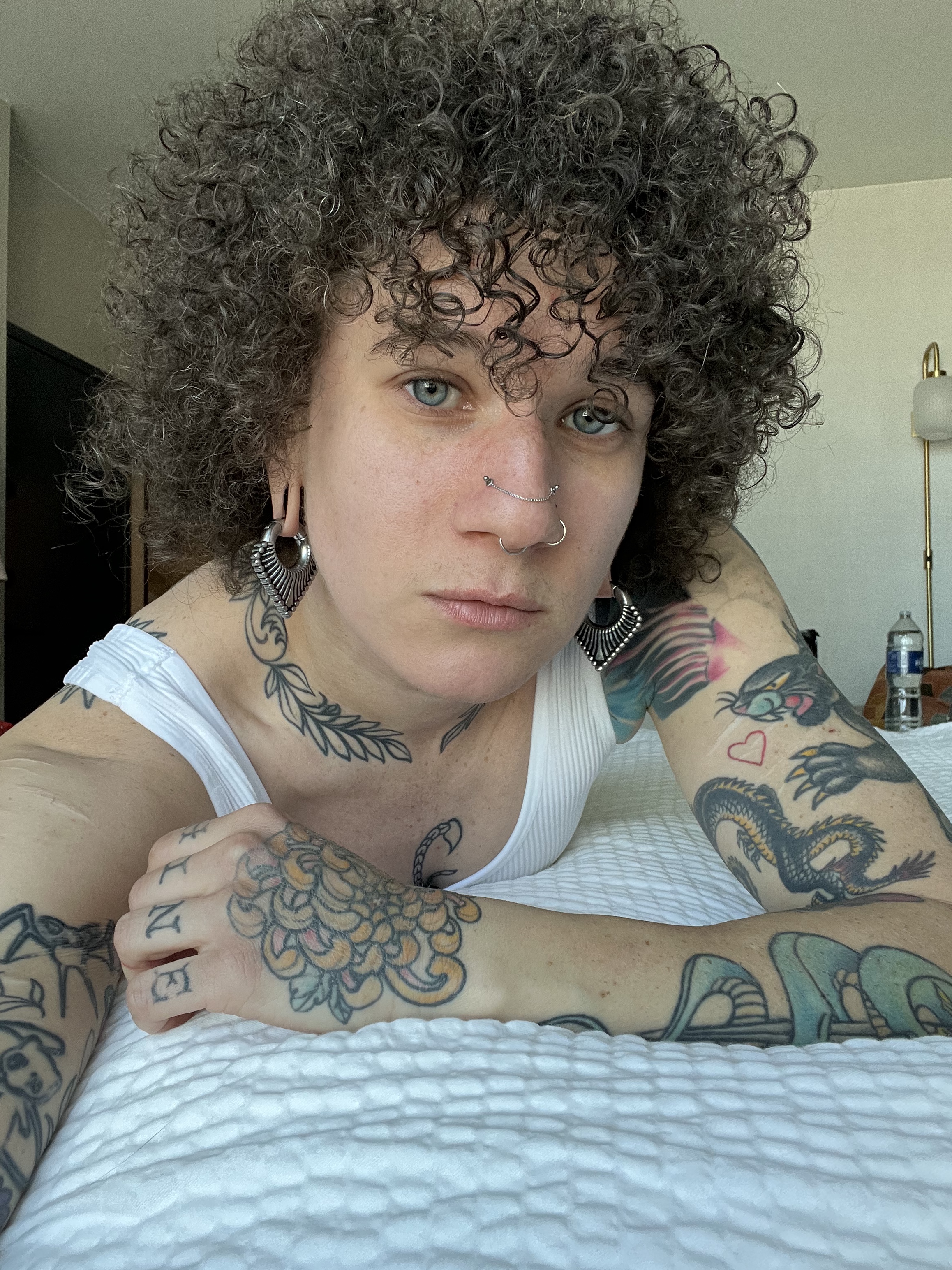 Tinder profile picture for @never