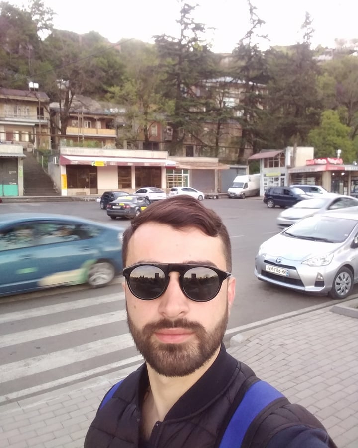 Tinder profile picture for @george