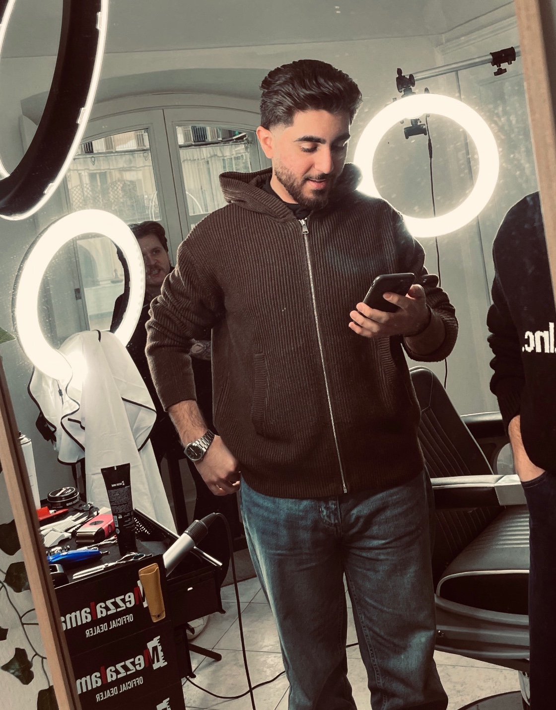 Tinder profile picture for @garcia
