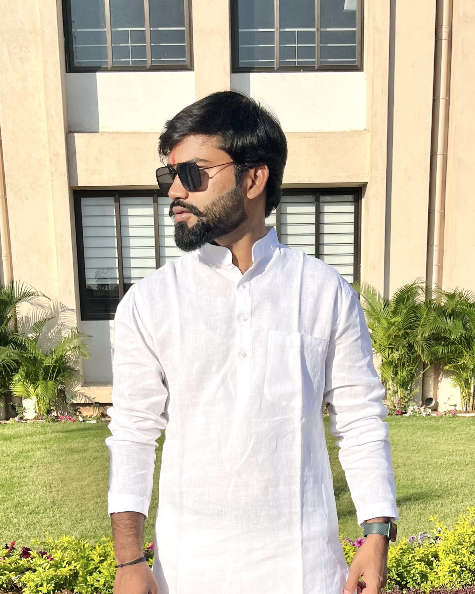 Tinder profile picture for @gandhi