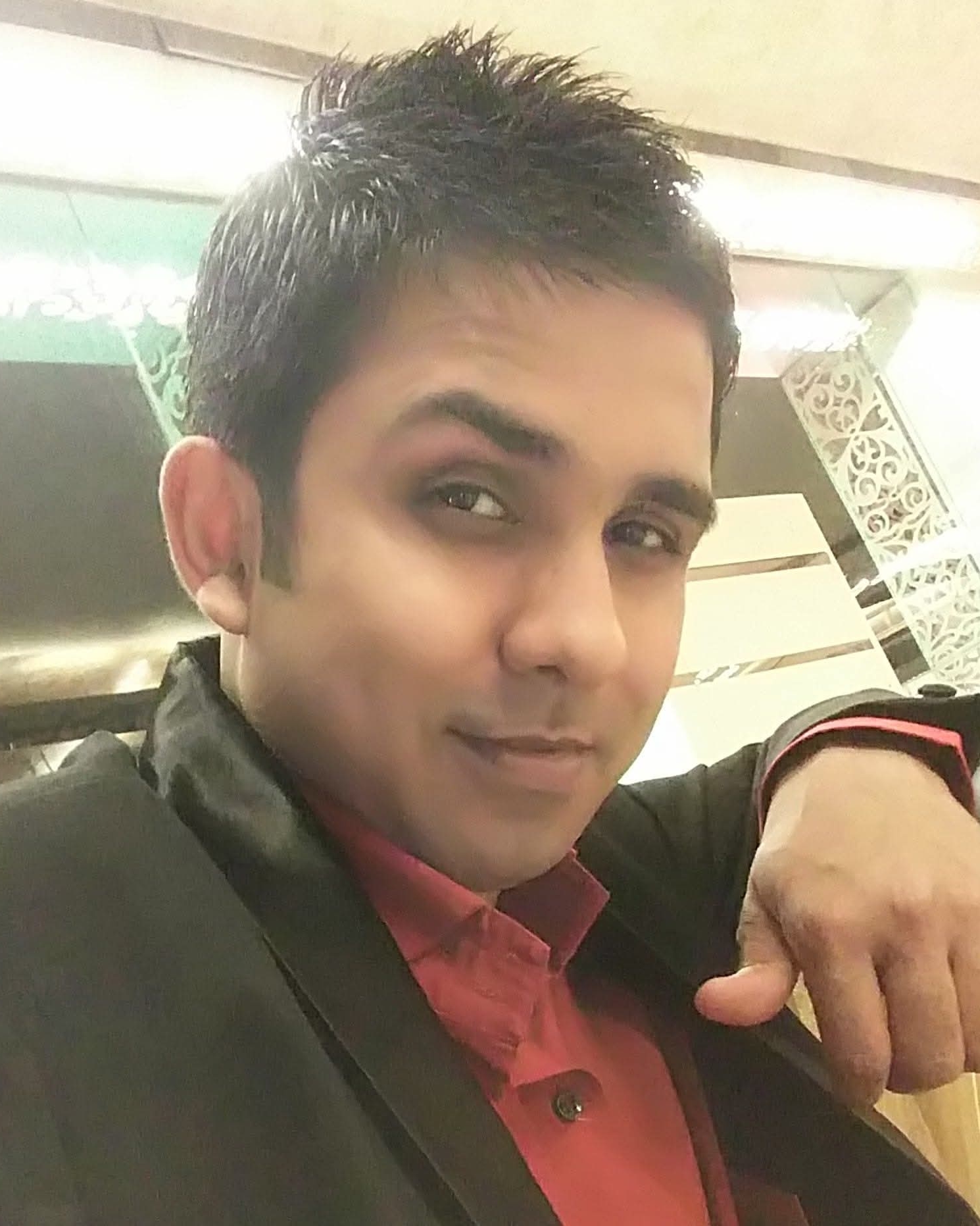 Tinder profile picture for @krrish