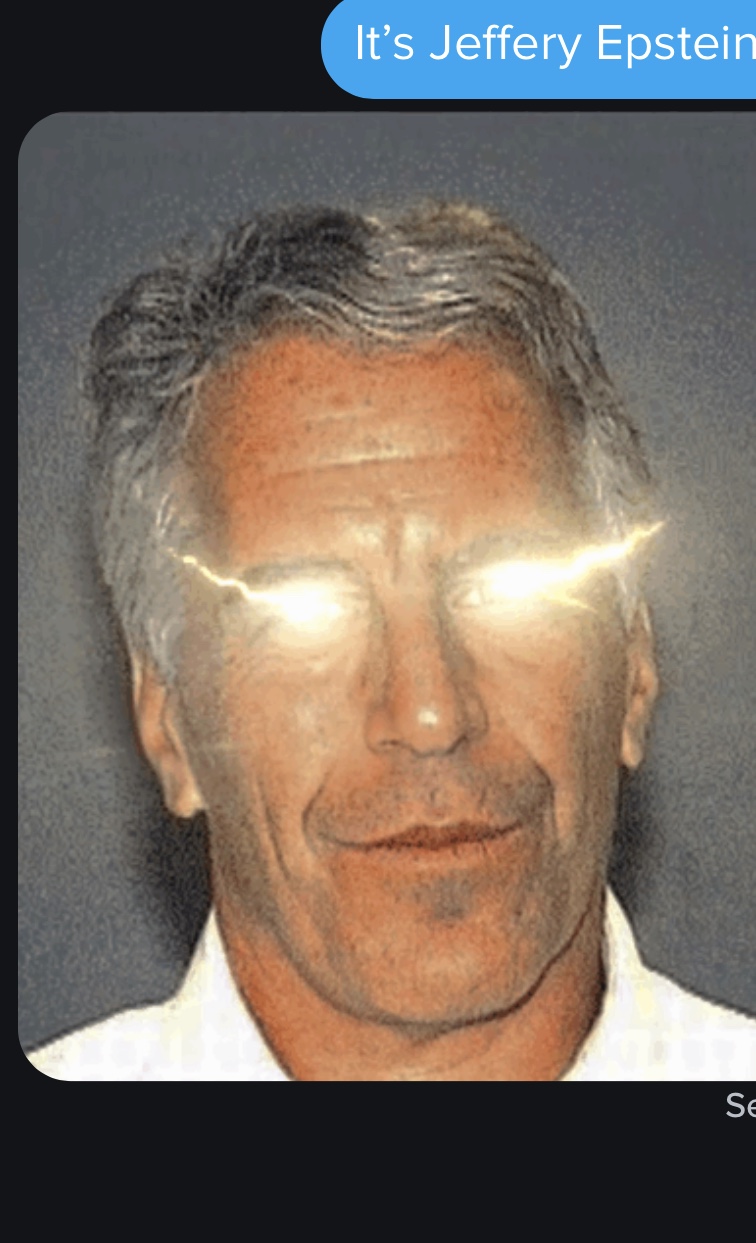 Tinder profile picture for @epstein