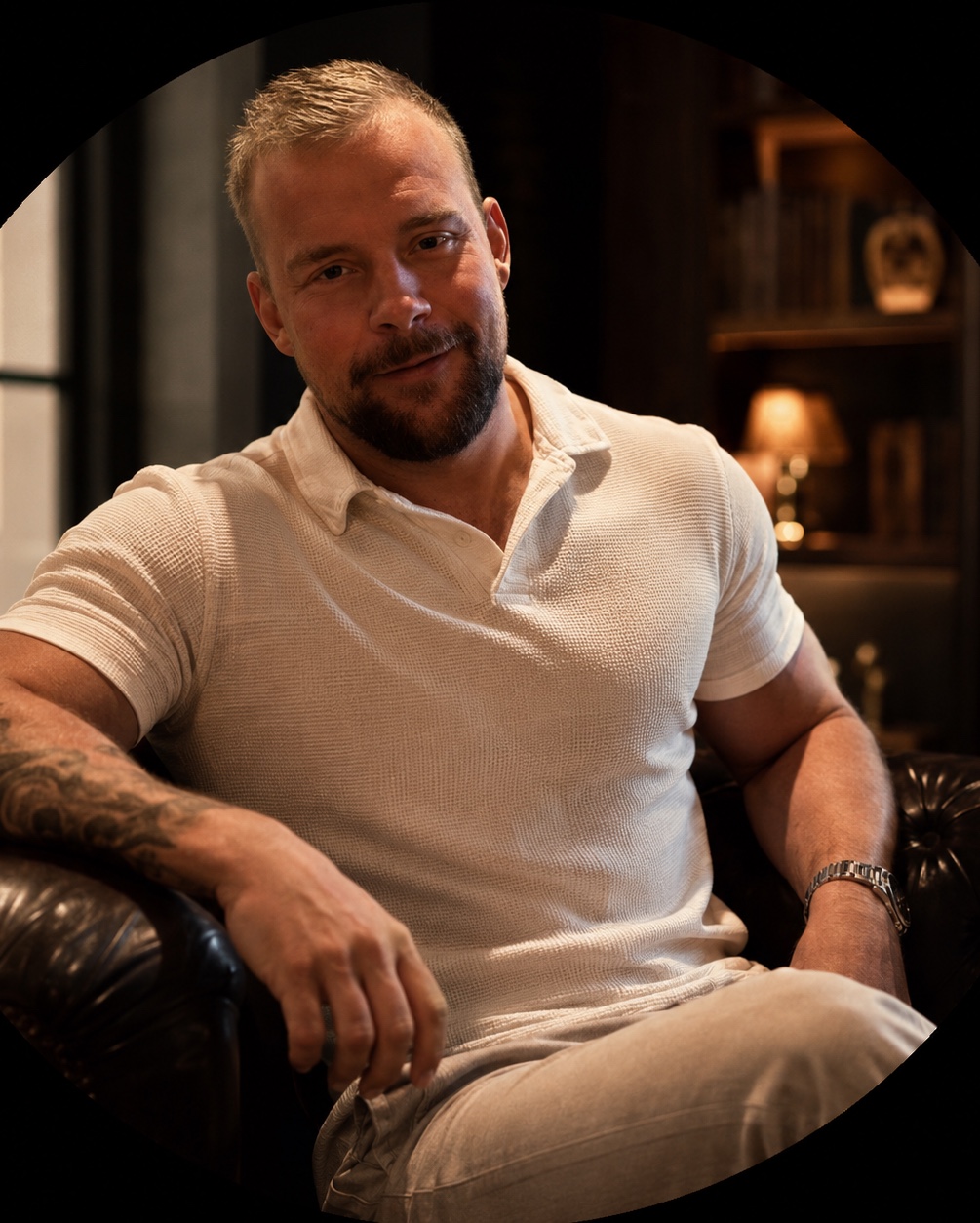 Tinder profile picture for @js